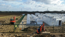 Battery storage projects are becoming increasingly common in the UK, with the nation's largest storage facility (pictured) having come online last July in Hertfordshire